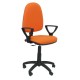 Silla Ayna bali naranja claro con brazos